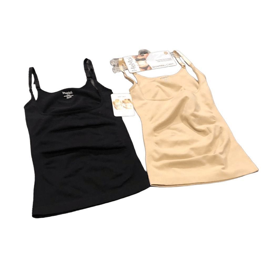 MEMOI braless shapewear cami top lot of 2 size  M